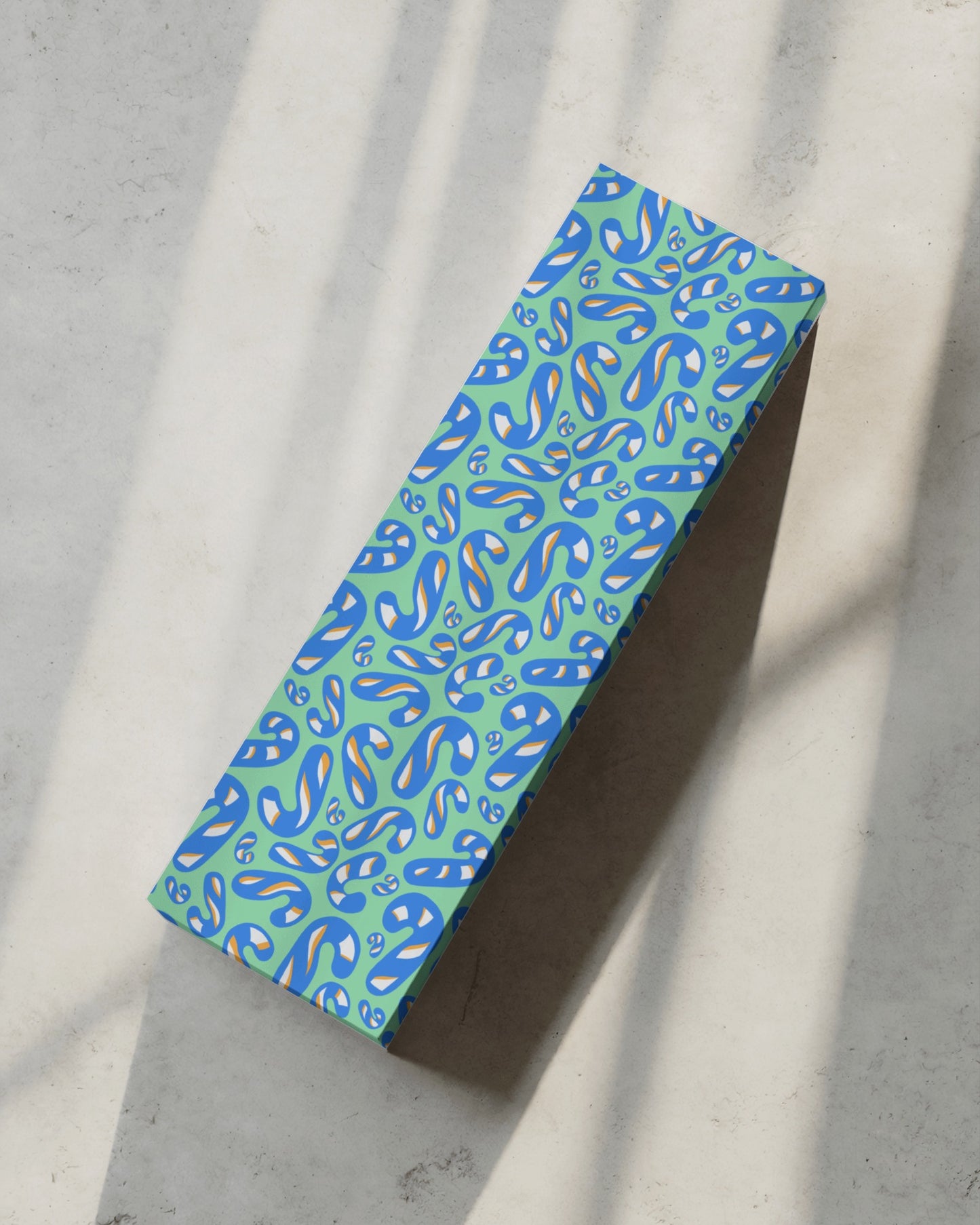 Candycane™ Blue Christmas Pattern by Charlotte Design