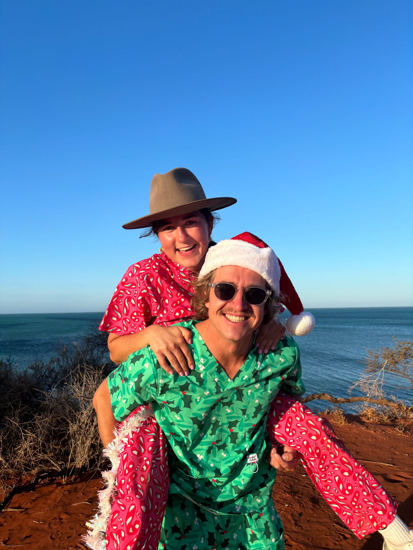 Candycane™ Pink Christmas Pattern by Charlotte Designs