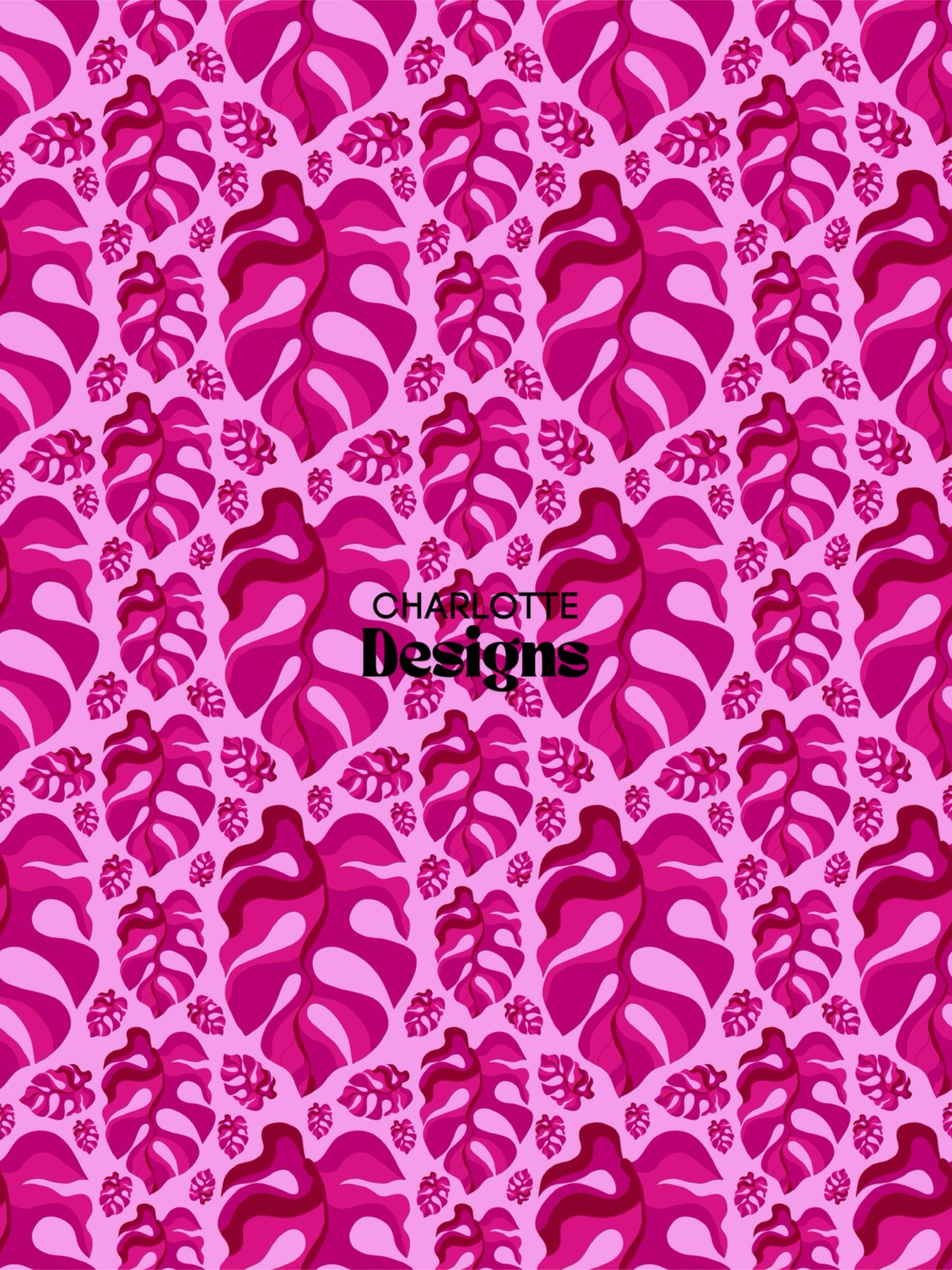 Monstera™ Tropical Pattern by Charlotte Design