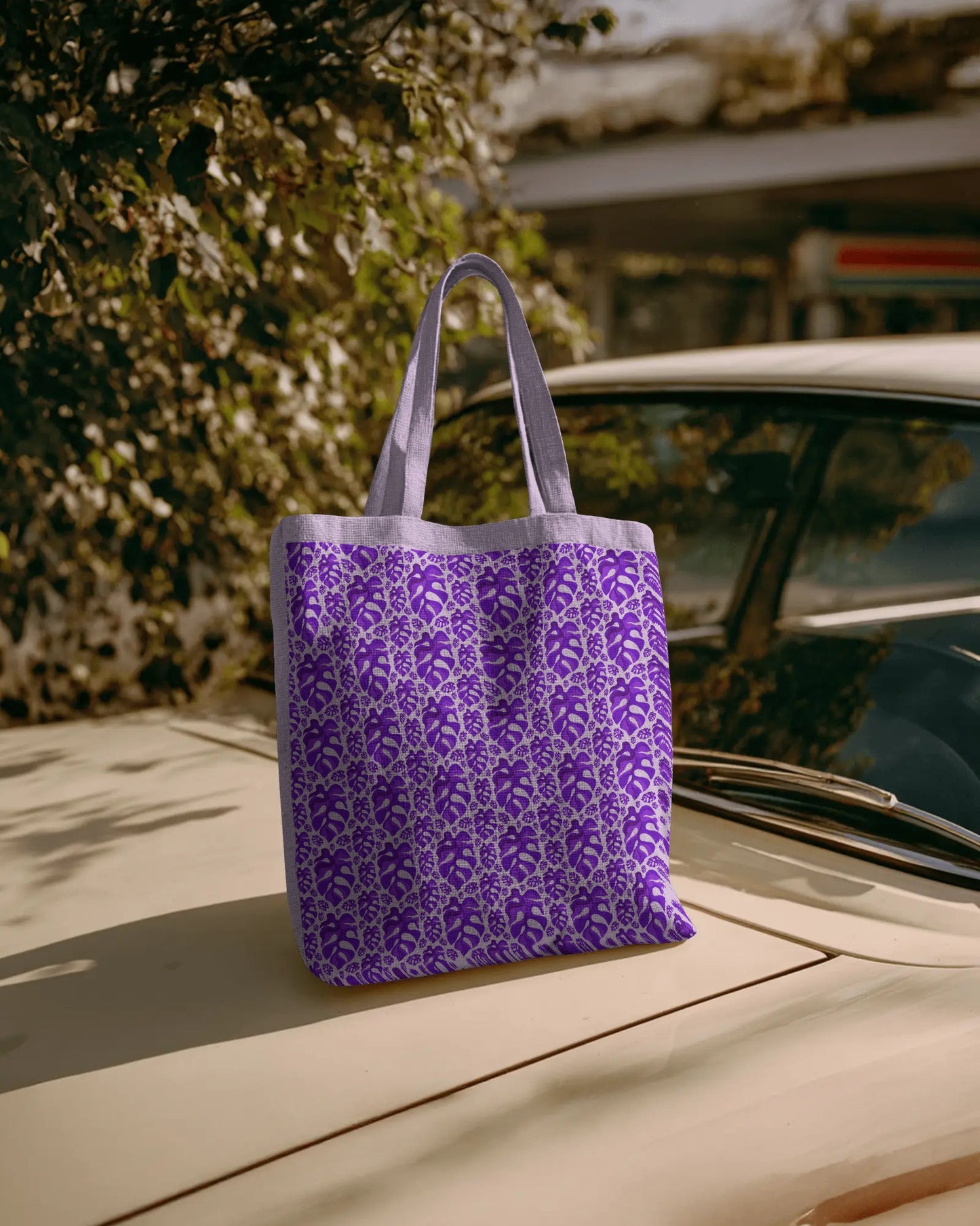 ‘Monstera™ Tropical Print | Vibrant Surface Pattern Design
