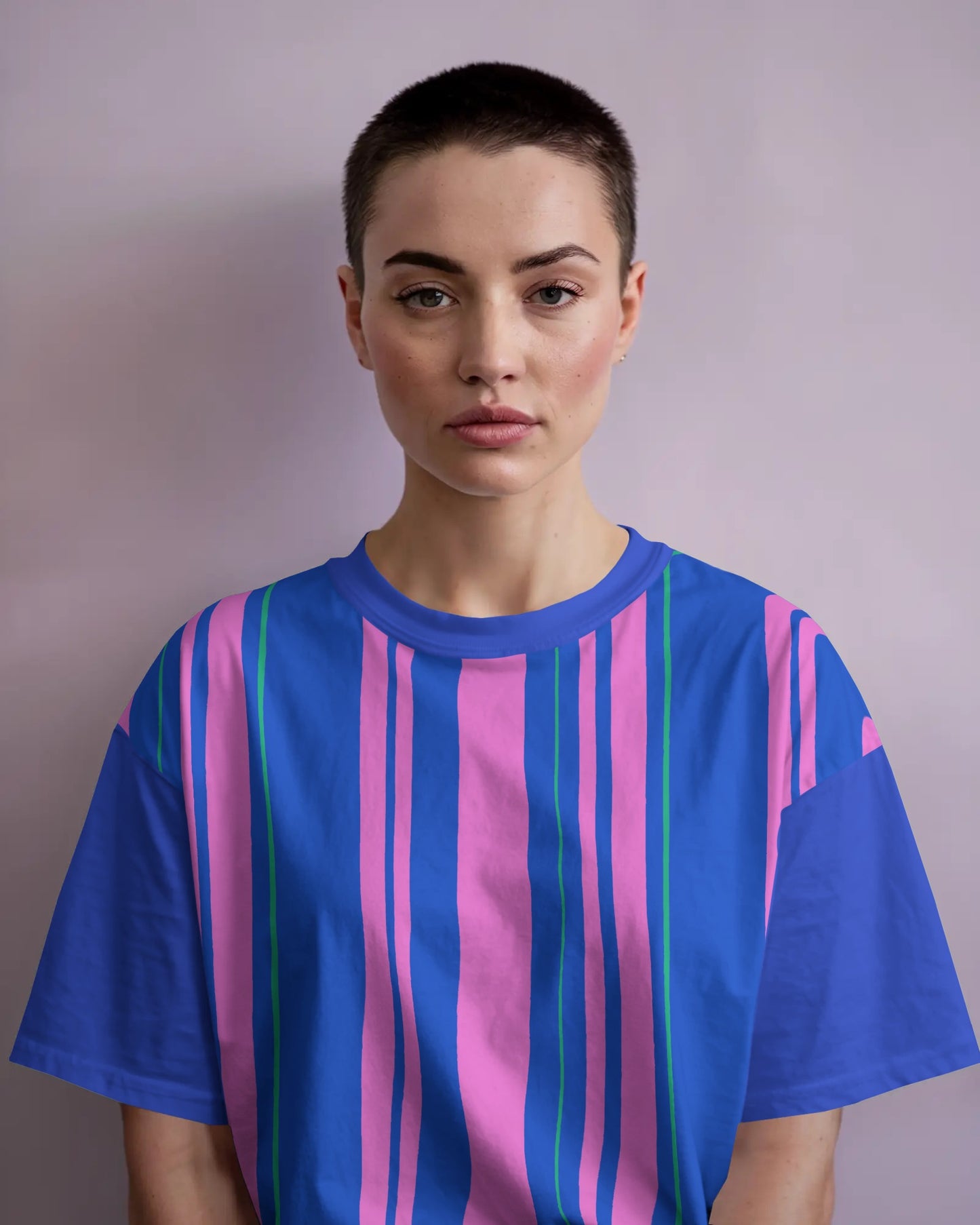 Pink and Blue Stripe