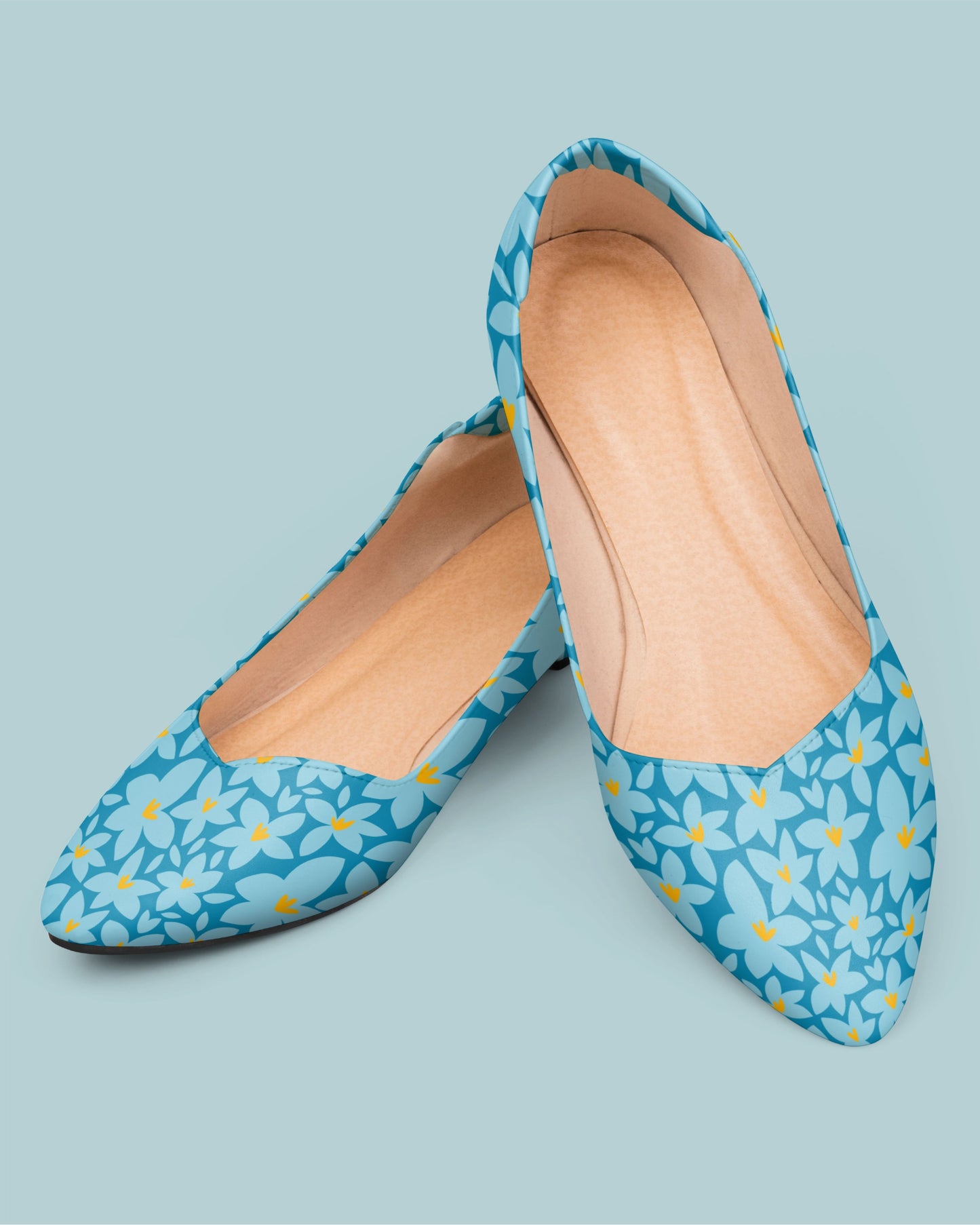 Baby Sister Blue ™ Vibrant Hand-Drawn Pattern by Charlotte Design