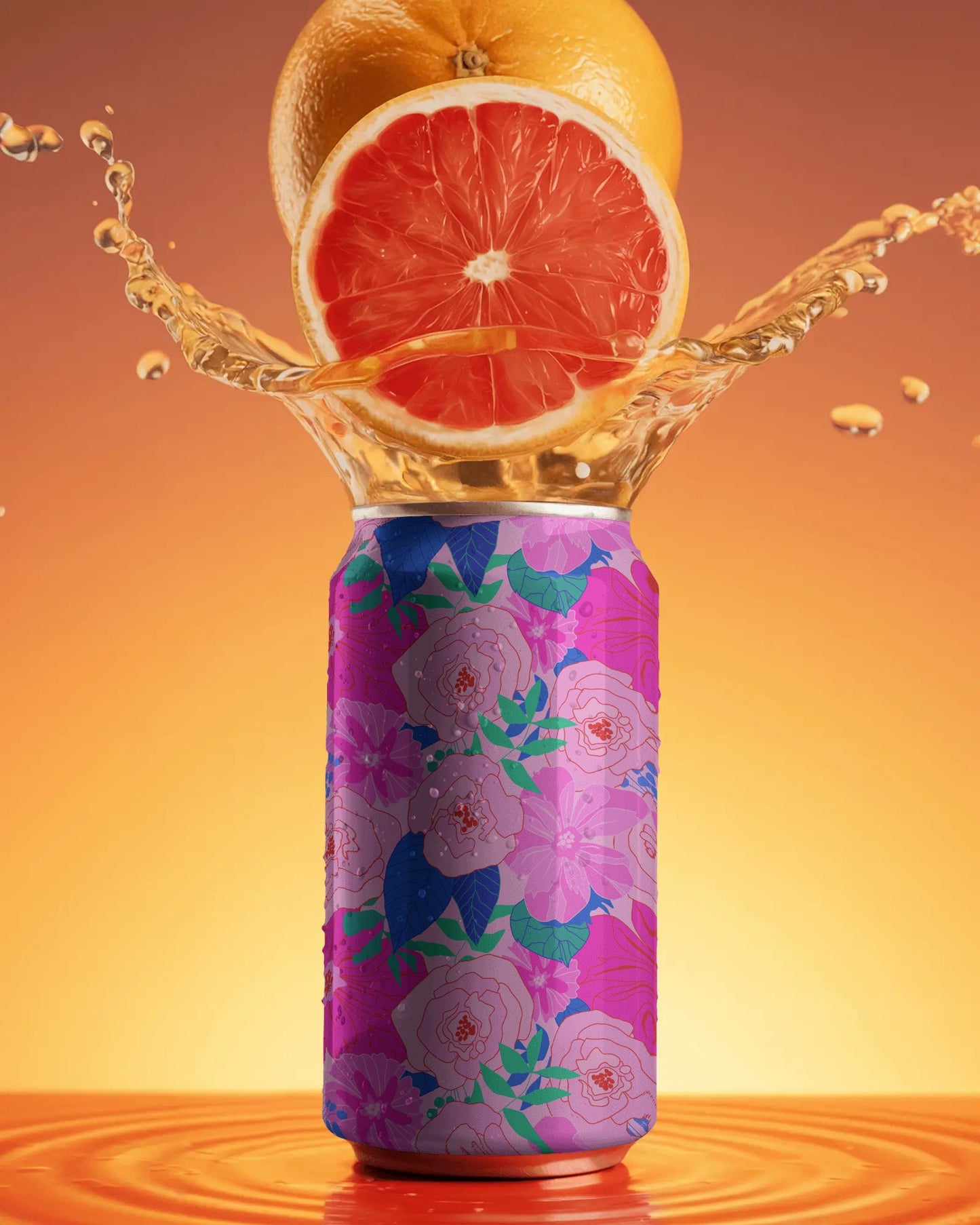 Calendula™ Vibrant Floral Print | Charlotte Design