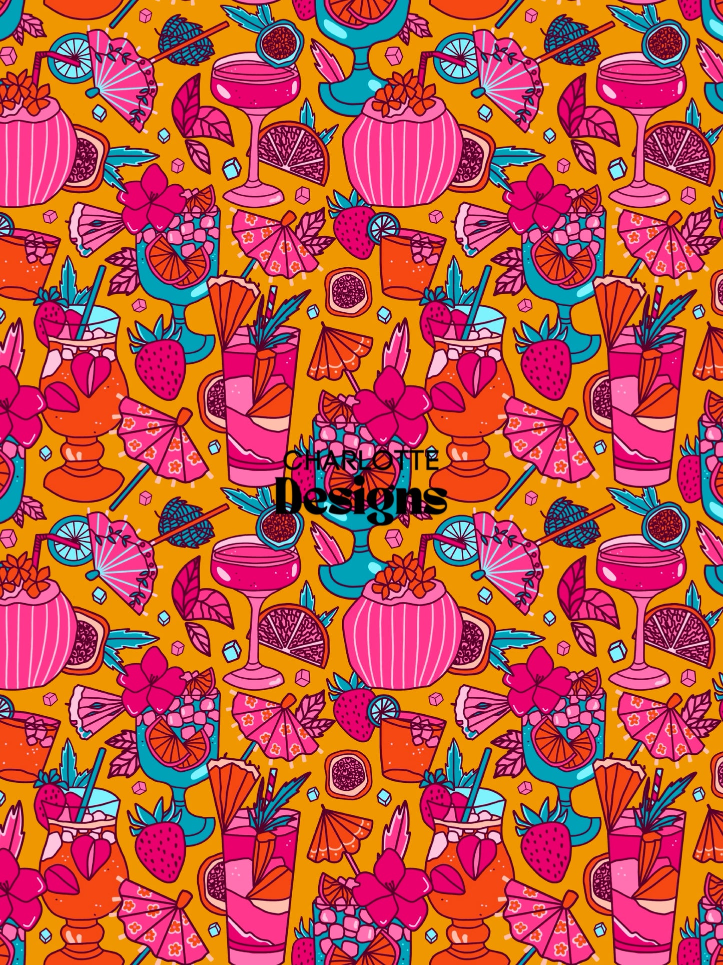 Carnival Cocktail™ — Exclusive Brazil x Rio Pattern Licence