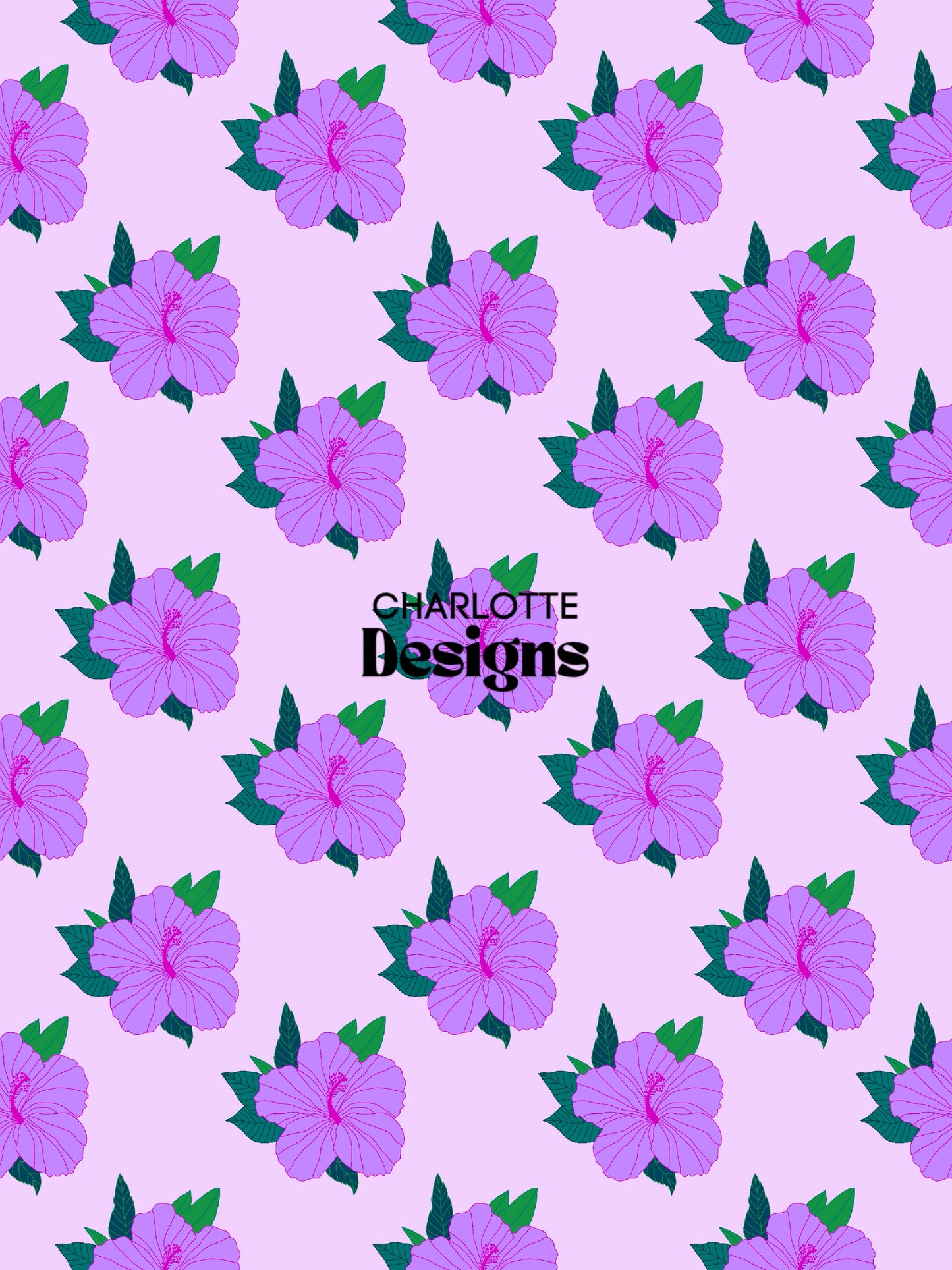 Bungaraya Petite™ Vibrant Hand-Drawn Pattern by Charlotte Designs