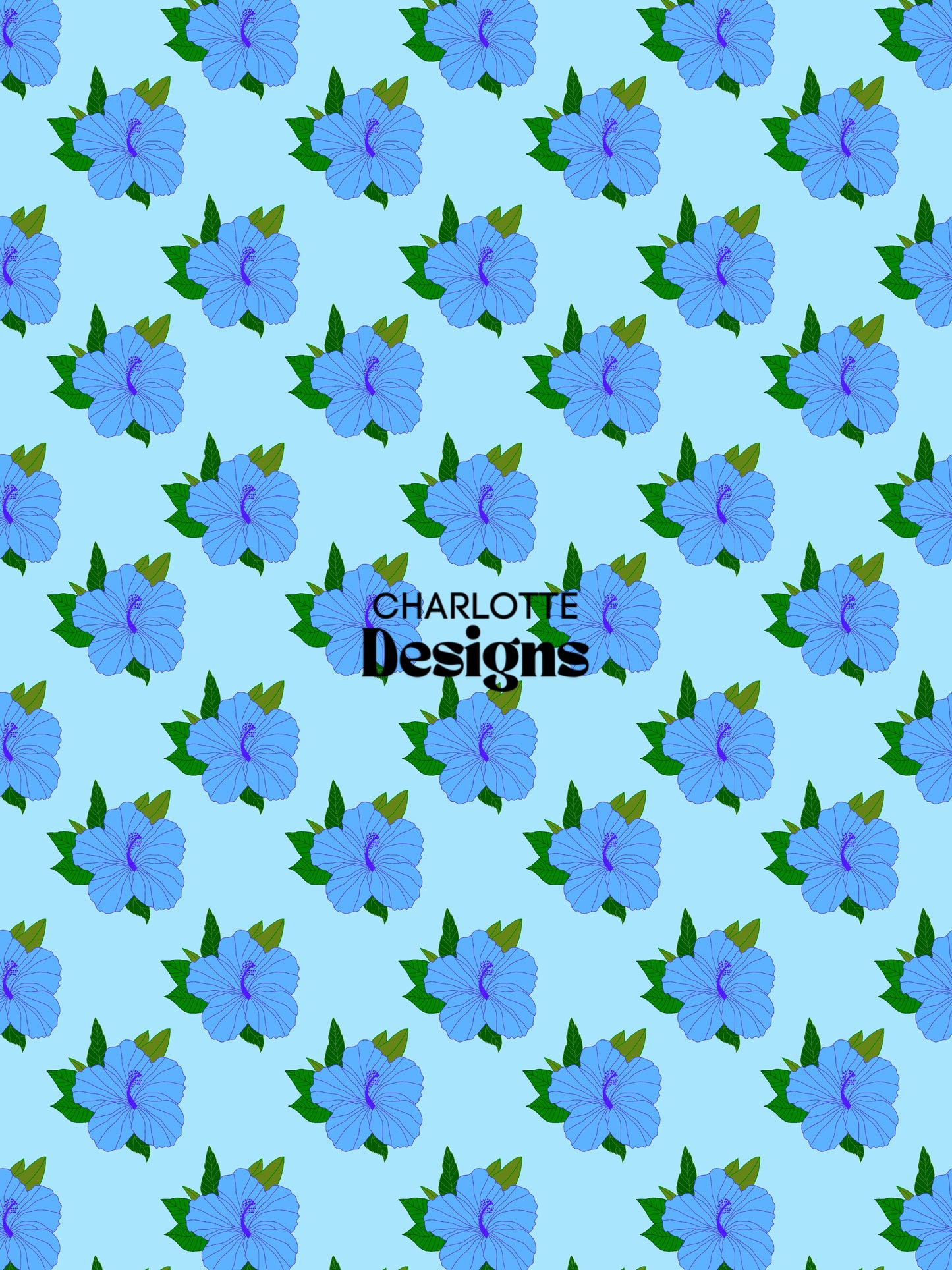 Bungaraya Petite™ Vibrant Hand-Drawn Pattern by Charlotte Design