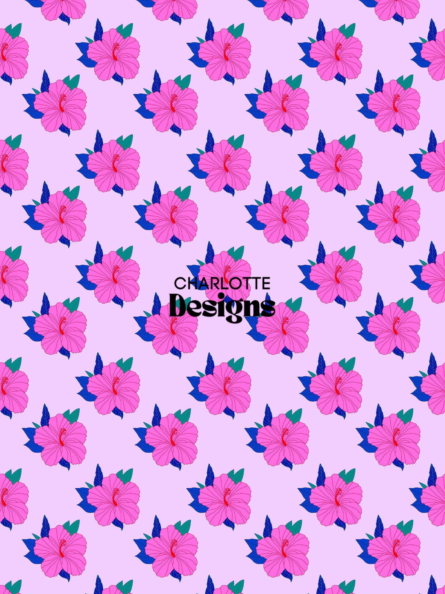 Bungaraya Petite™ Vibrant Hand-Drawn Pattern by Charlotte Design