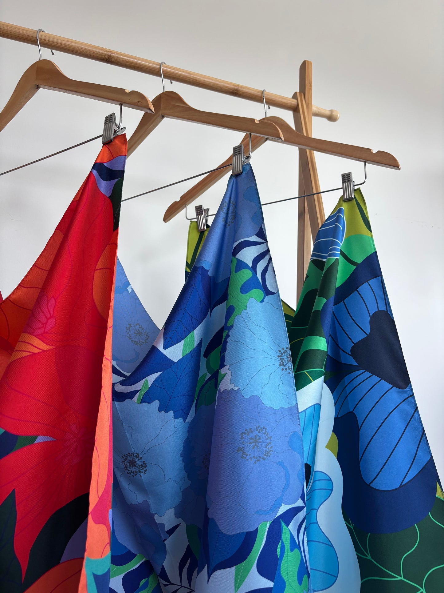 Double-Sided Silk Scarf™ by Charlotte Design 66x66cm