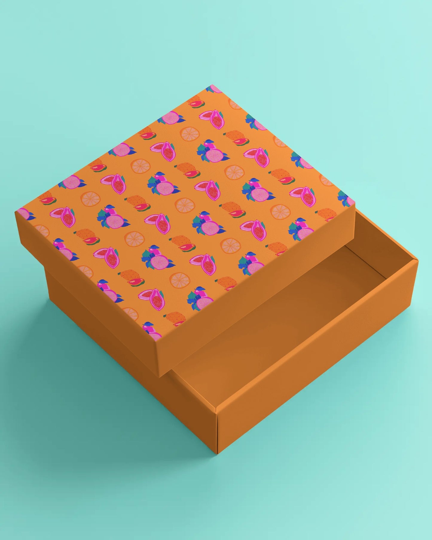 Fruit Machine™ Orange Print by Charlotte Designs