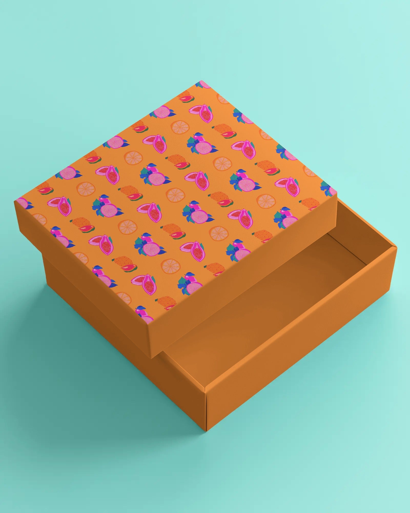 Fruit Machine™ Orange Print by Charlotte Designs