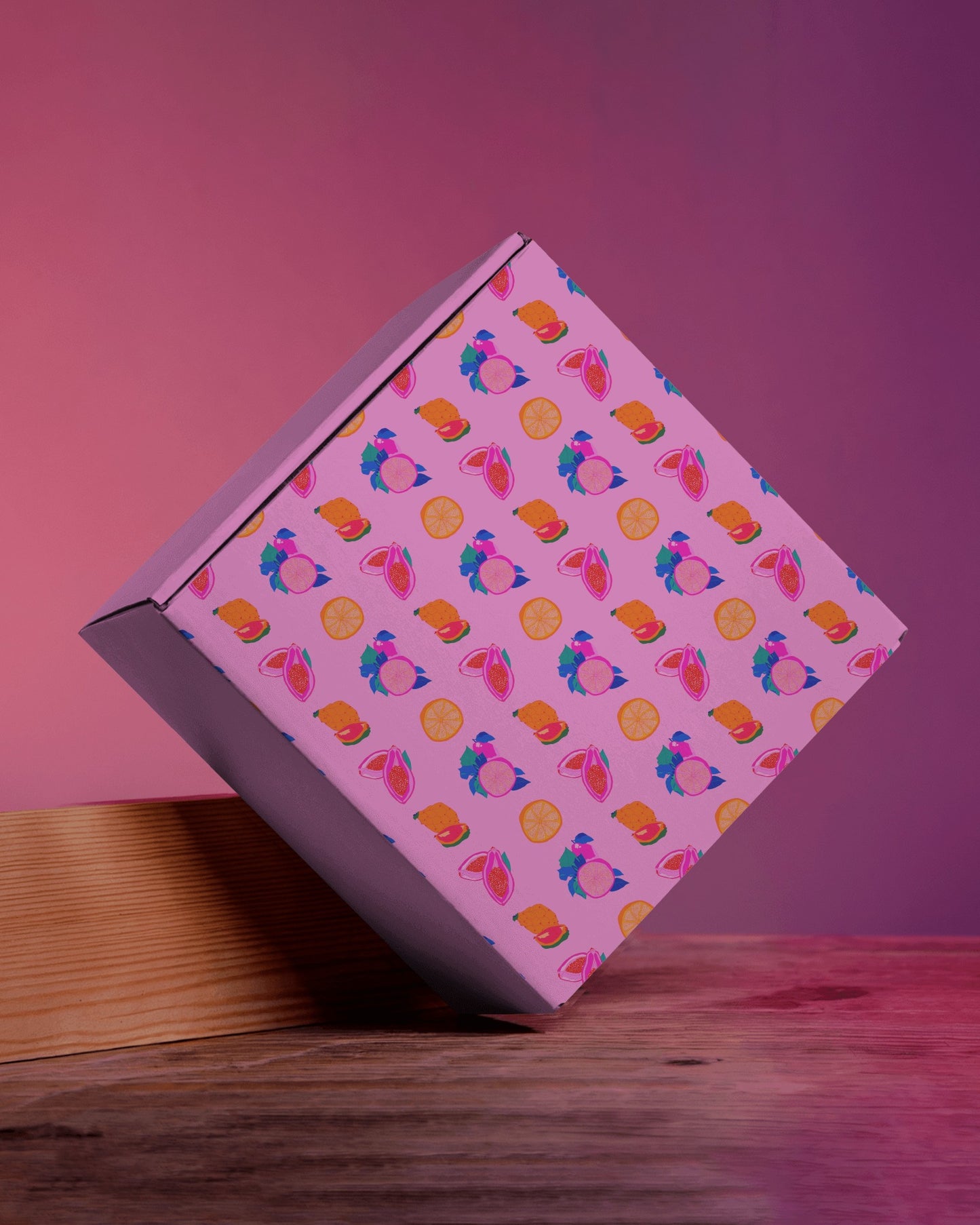 Fruit Machine™ Pink Print by Charlotte Designs