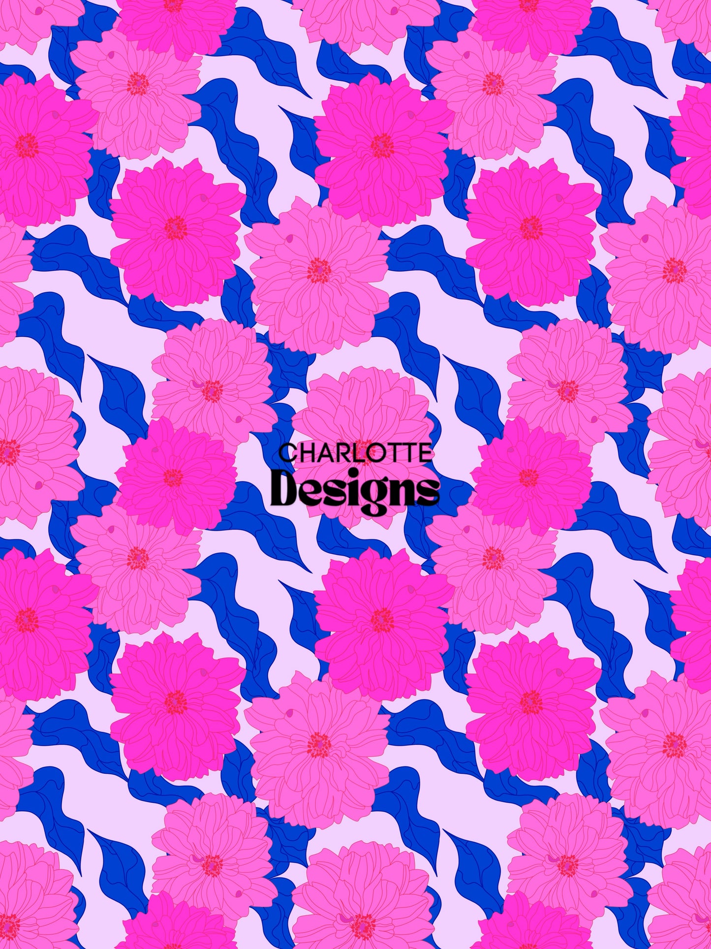 Golden Girasol™ Pink Print | Charlotte Design