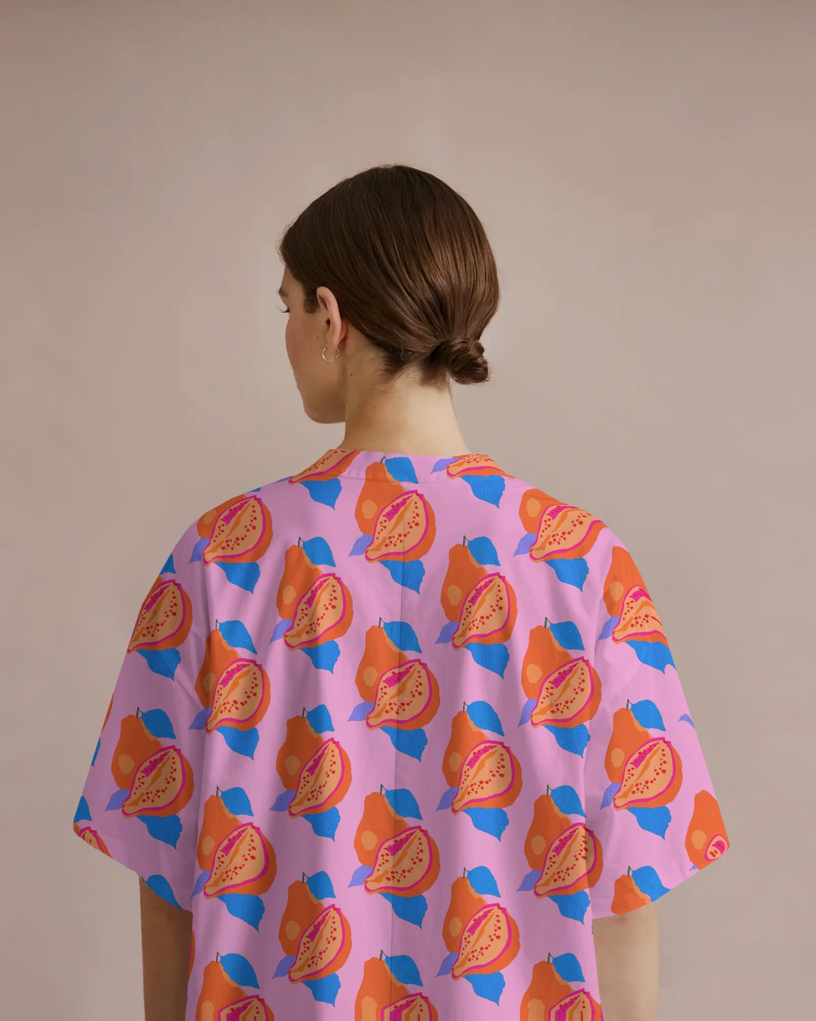 Guava™ Tropical Print by Charlotte Design | Vibrant Pattern