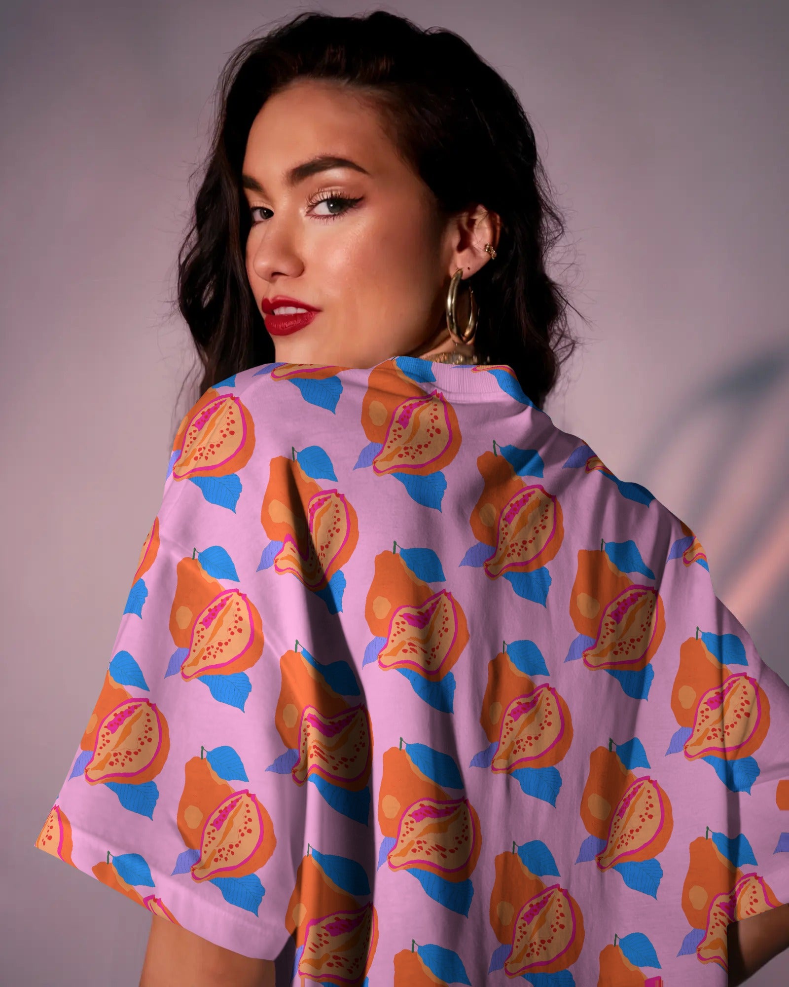 Guava™ Tropical Print by Charlotte Design | Vibrant Pattern