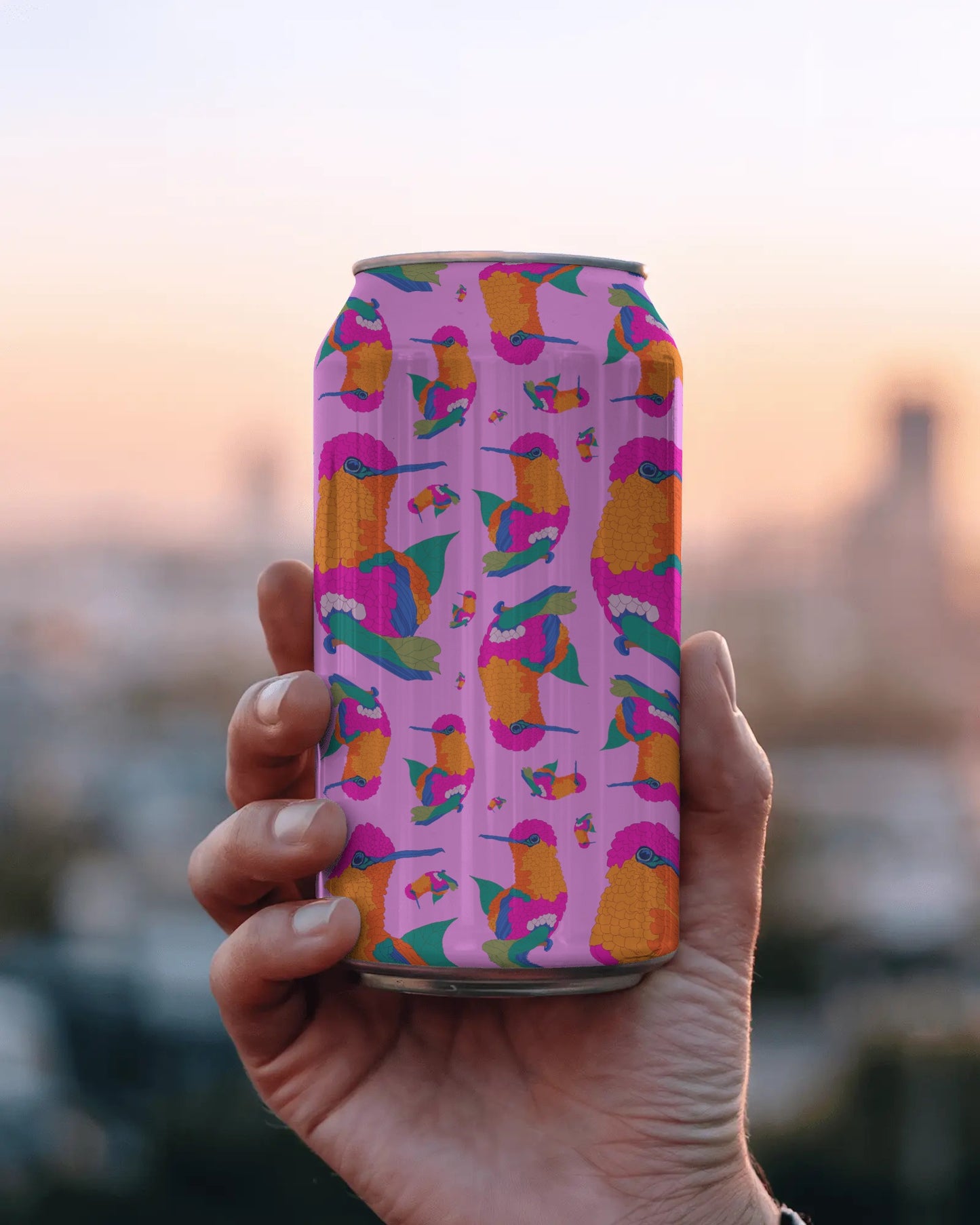 Hummingbird™ Tropical Print – Bright Joy by Charlotte Design