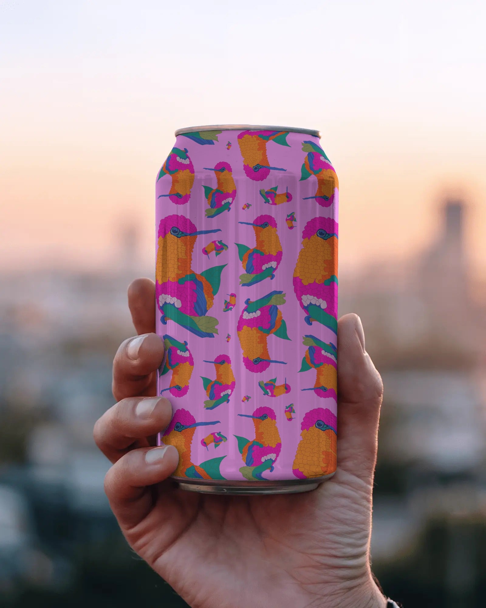 Hummingbird™ Tropical Print – Bright Joy by Charlotte Design