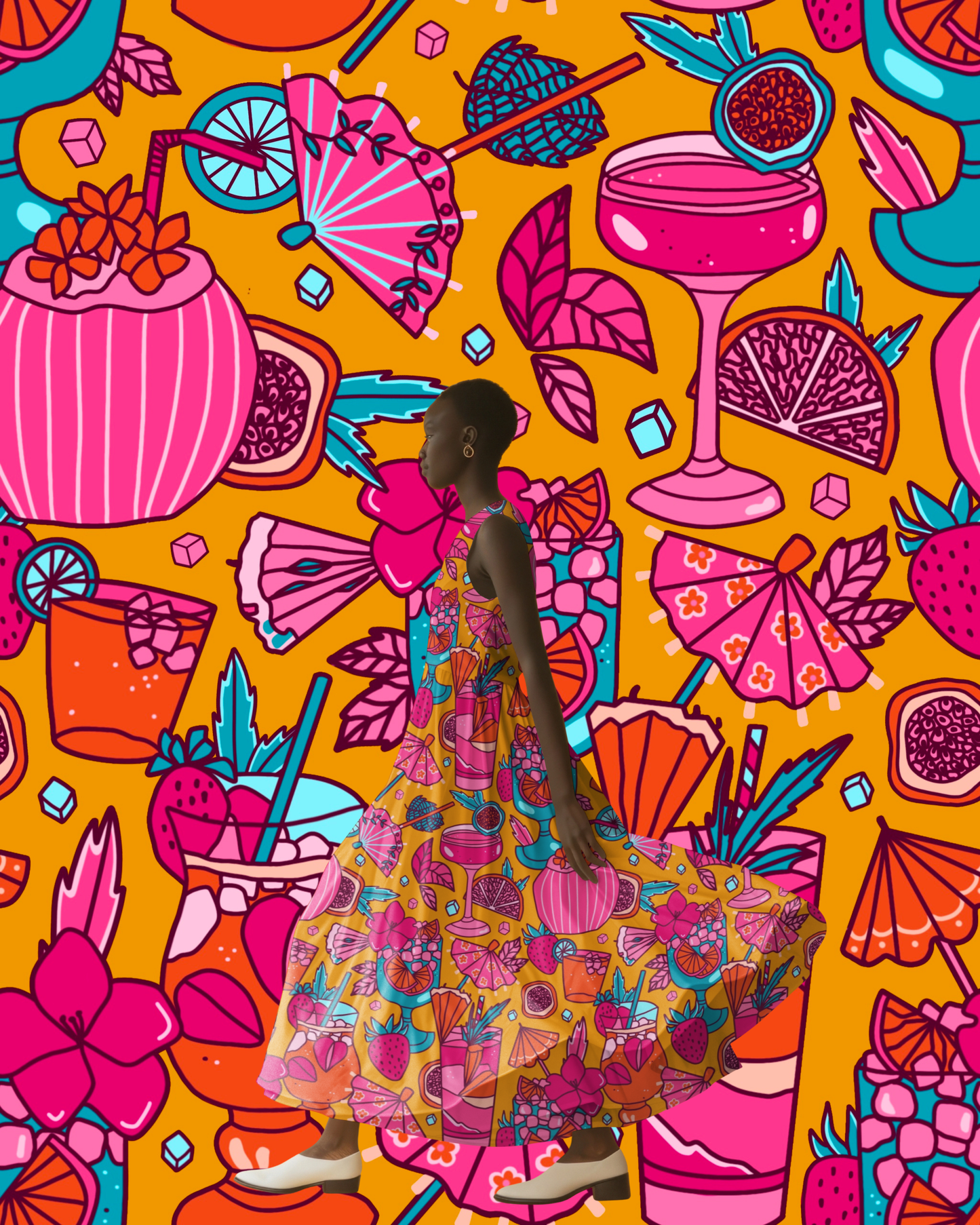 Carnival Cocktail™ — Exclusive Brazil x Rio Pattern Licence