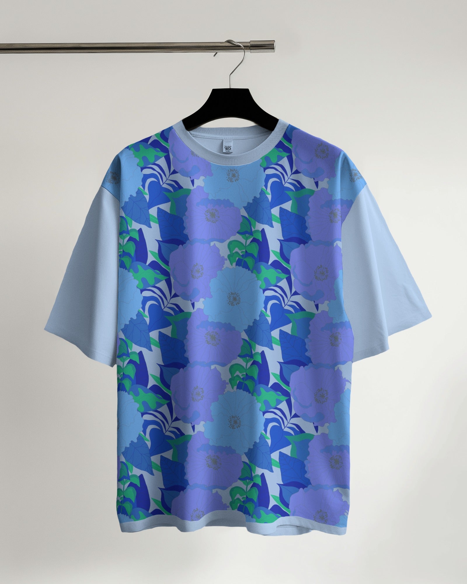 Inferno™ Blue Floral Pattern by Charlotte Design