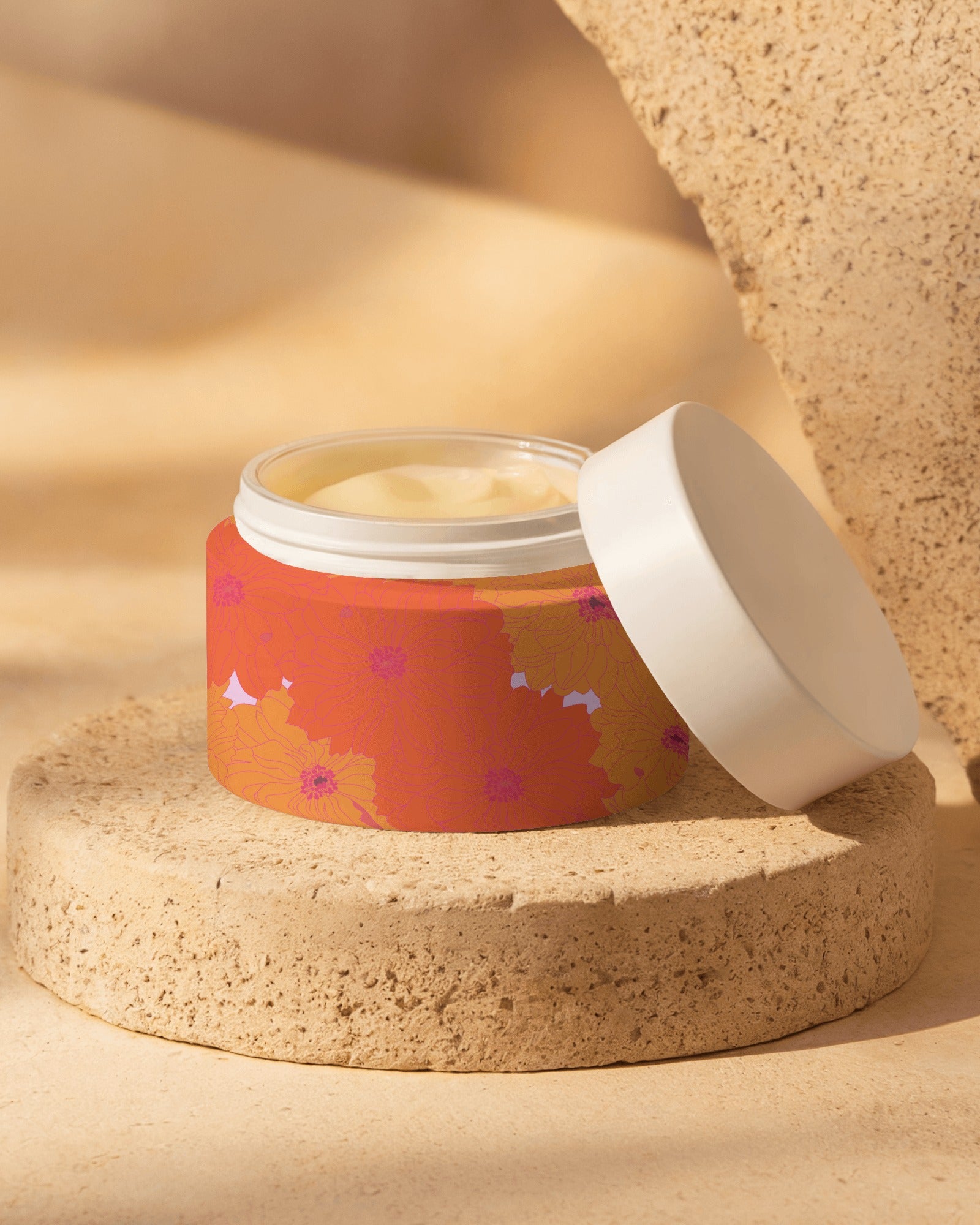 Marigold™ Orange Hand-Drawn Pattern by Charlotte Design