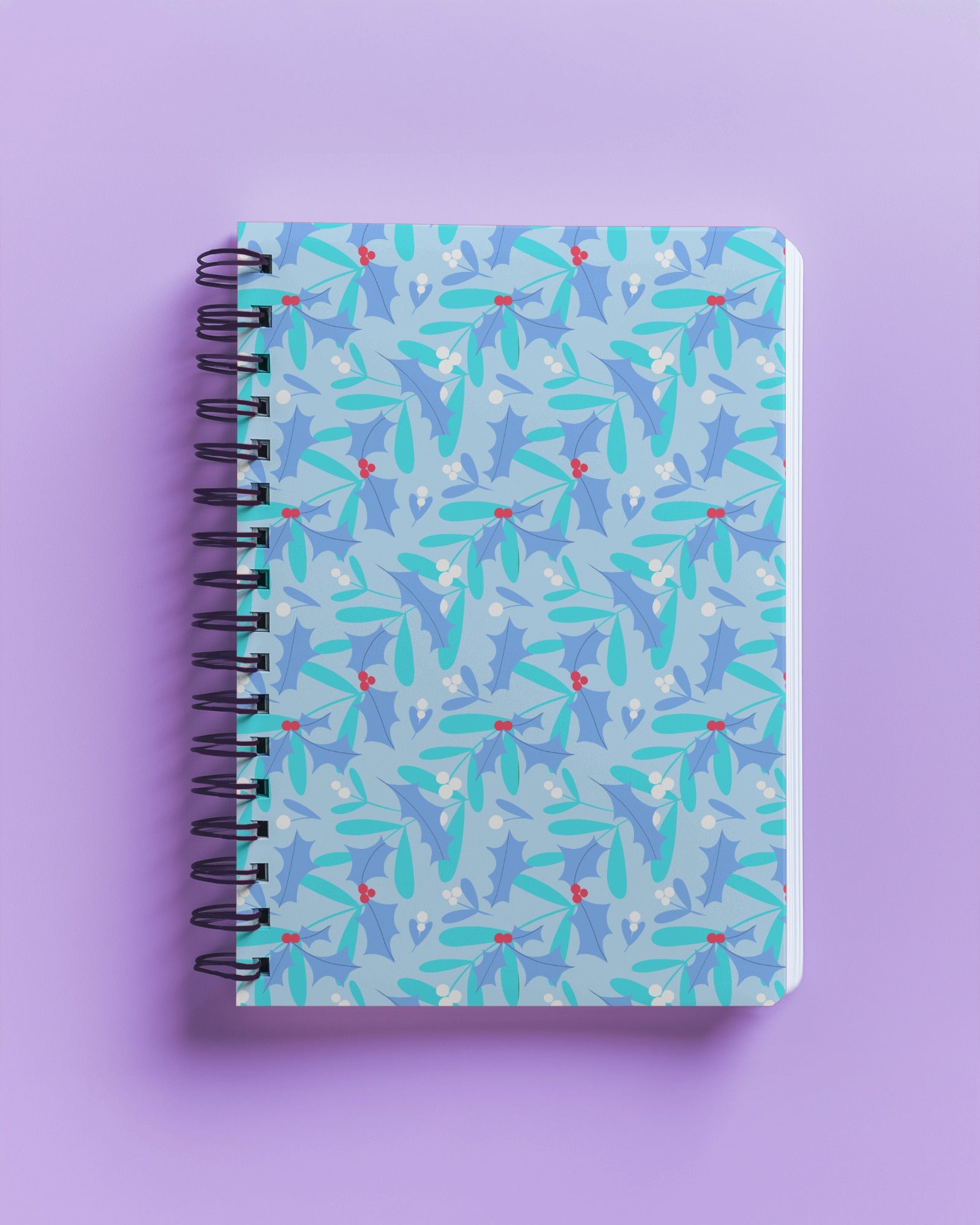 Mistletoe and Holly™ Festive Pattern by Charlotte Design