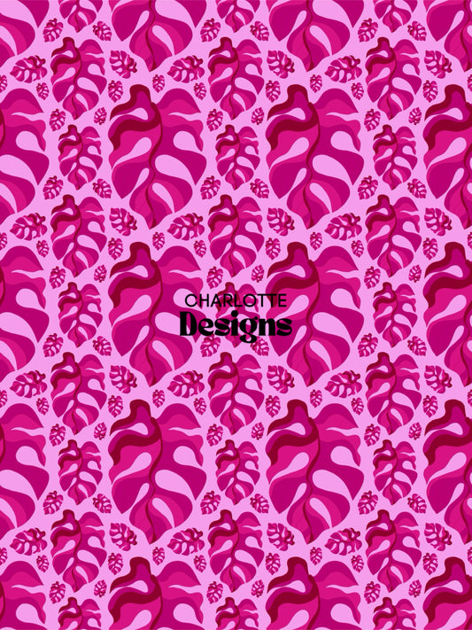 Monstera™ Tropical Pattern by Charlotte Design