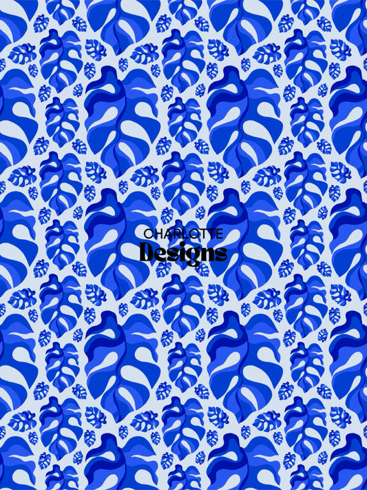 Monstera™ Tropical Print | Charlotte Design Pattern