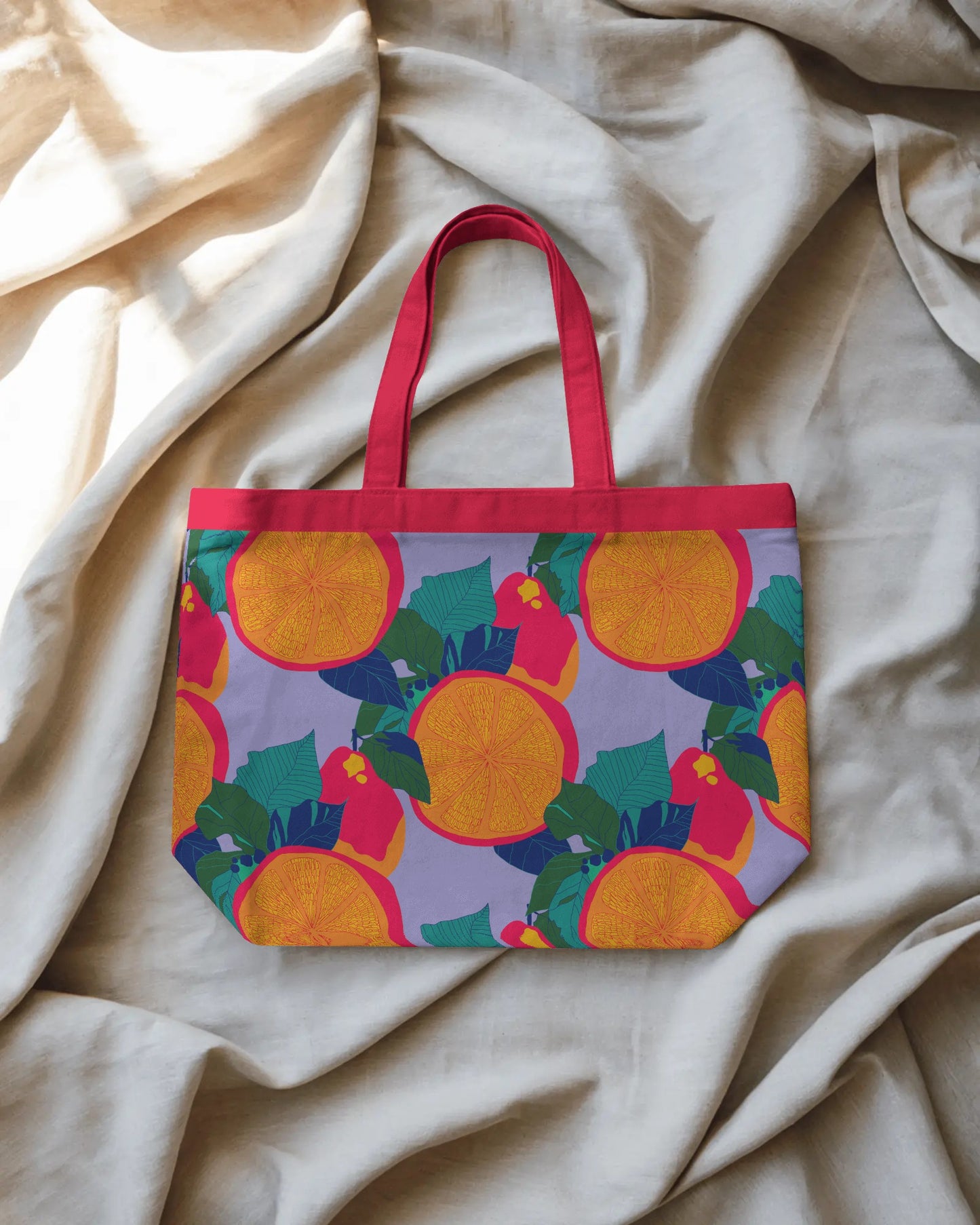 Orange Trellis™ Pattern Print by Charlotte Designs