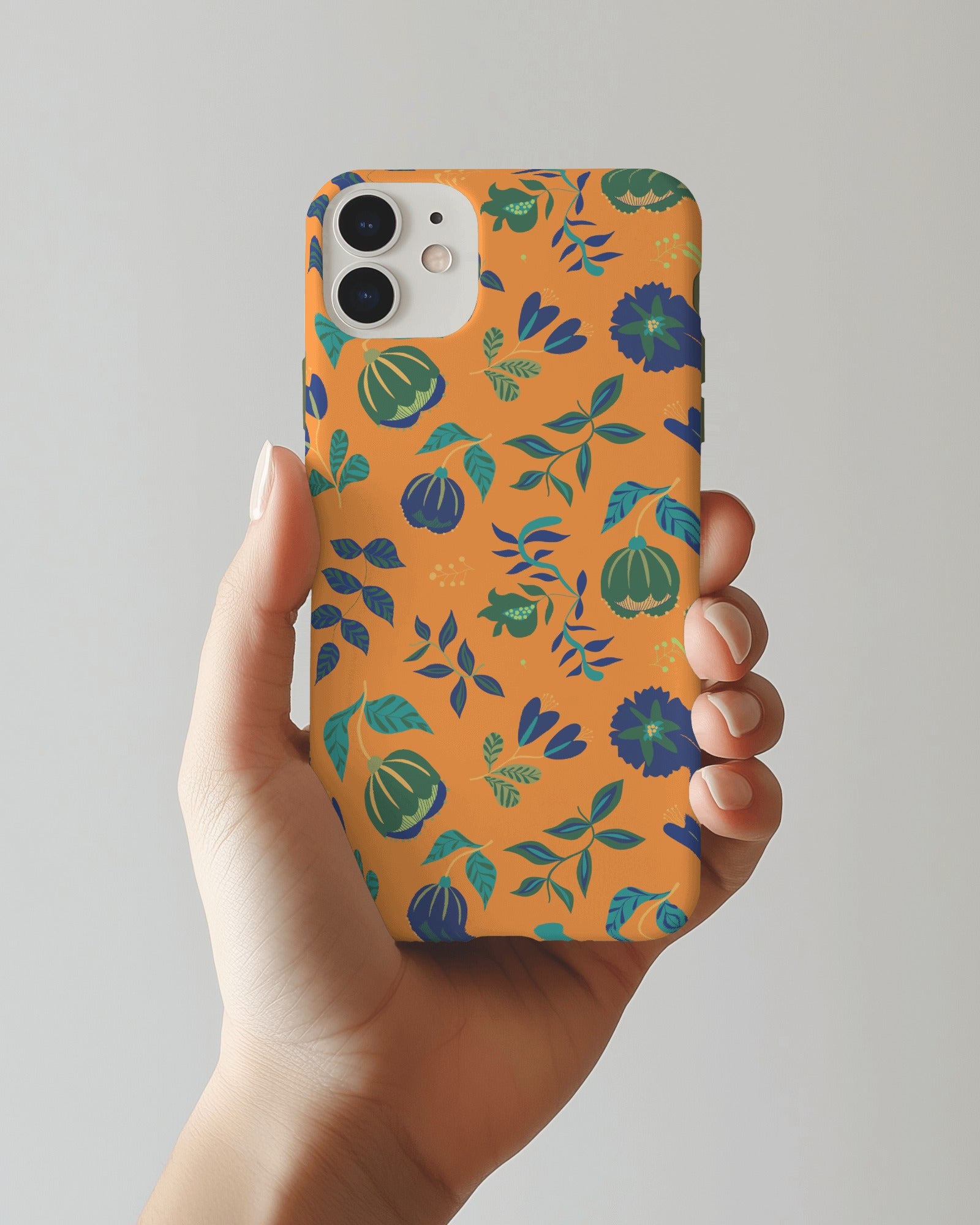 Otomi™ Orange Print | Vibrant Hand-Drawn Design by Charlotte