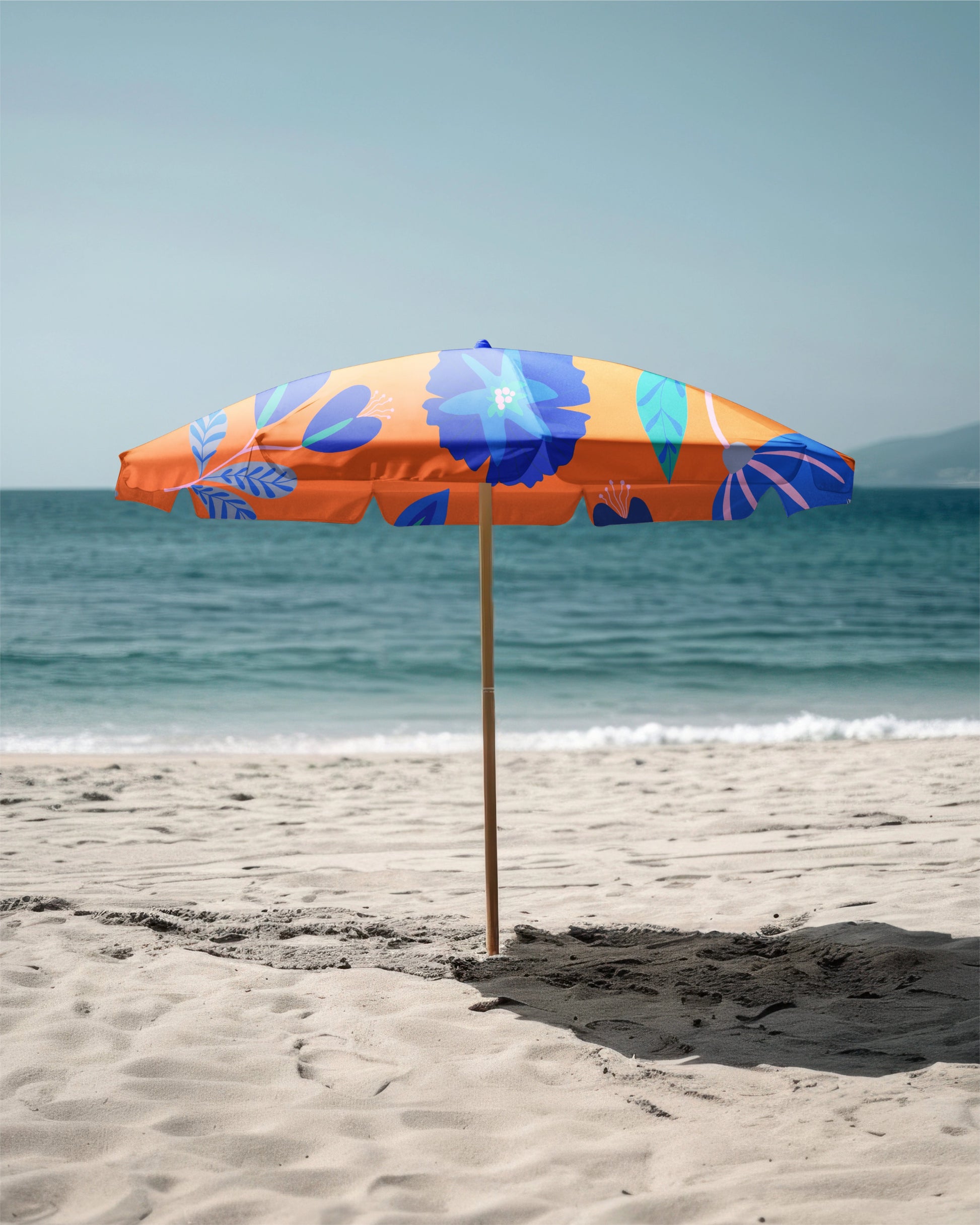 Otomi™ Orange Print by Charlotte Designs | Vibrant Art