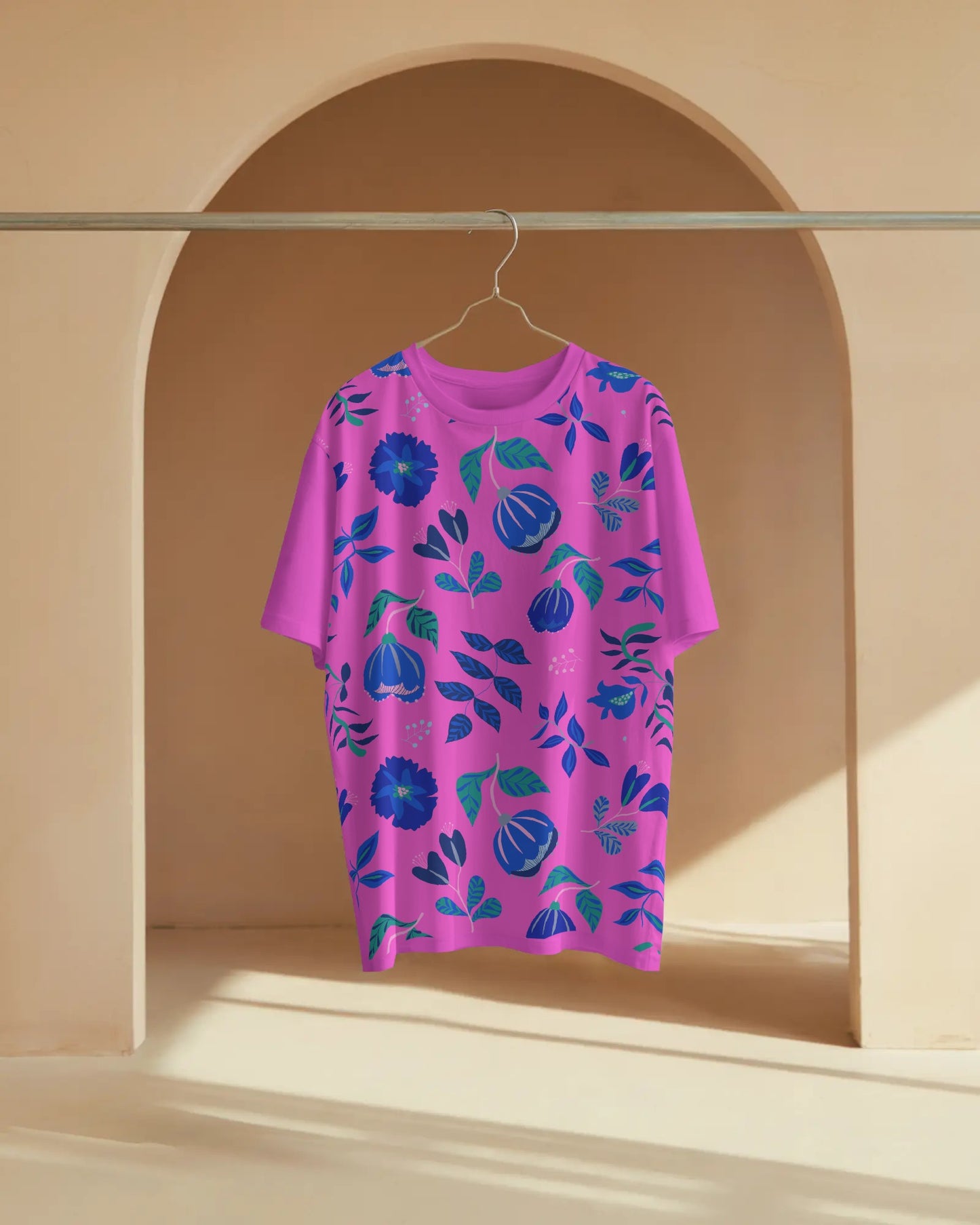 Otomi™ Pink Pattern by Charlotte Designs – Vibrant Art