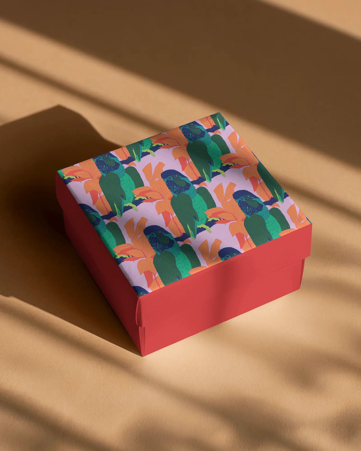 Parrot™ Pattern by Charlotte Design – Bold & Uplifting