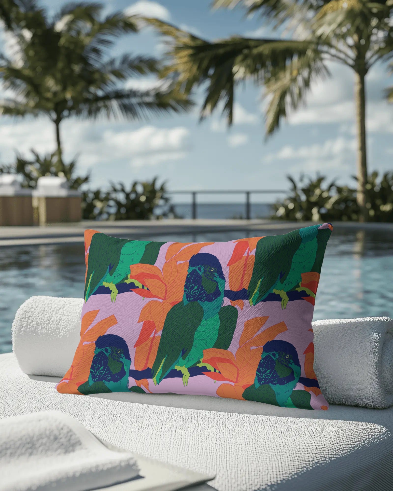 Parrot™ Pattern by Charlotte Design – Bold & Uplifting