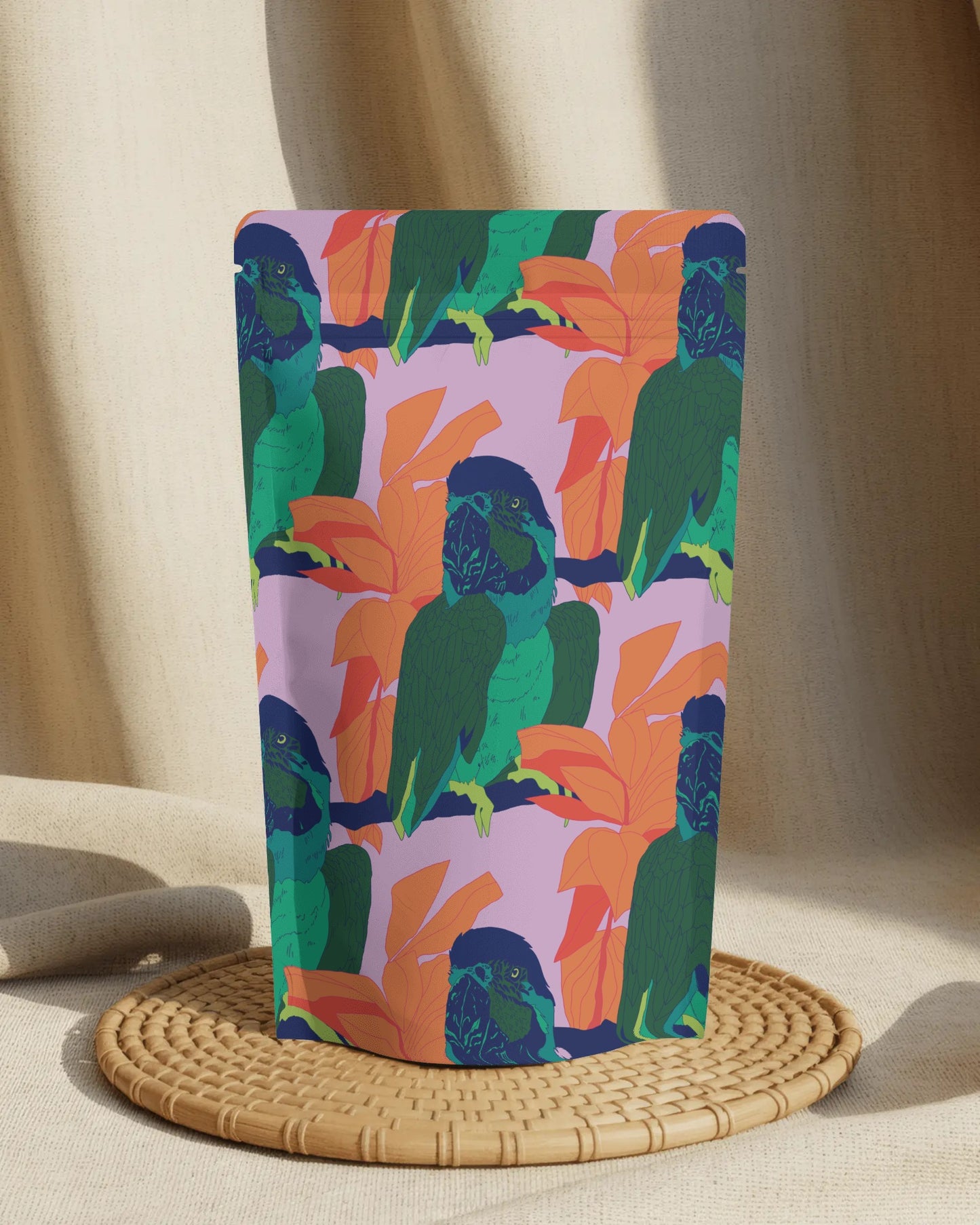 Parrot™ Pattern by Charlotte Design – Bold & Uplifting