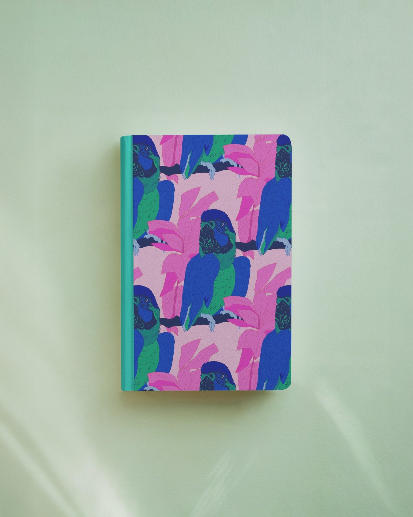 Parrot™ Pattern by Charlotte Design – Vibrant Art Print