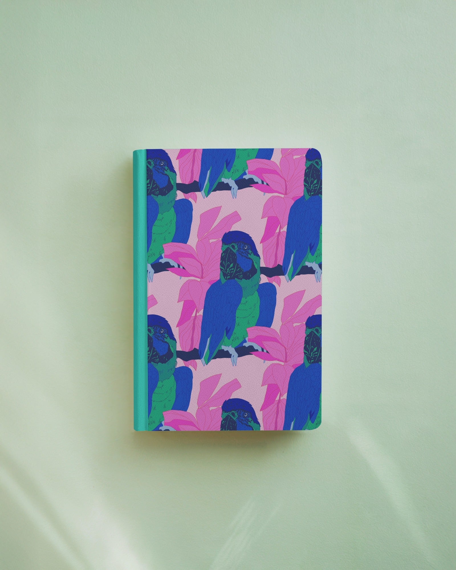 Parrot™ Pattern by Charlotte Design – Vibrant Art Print