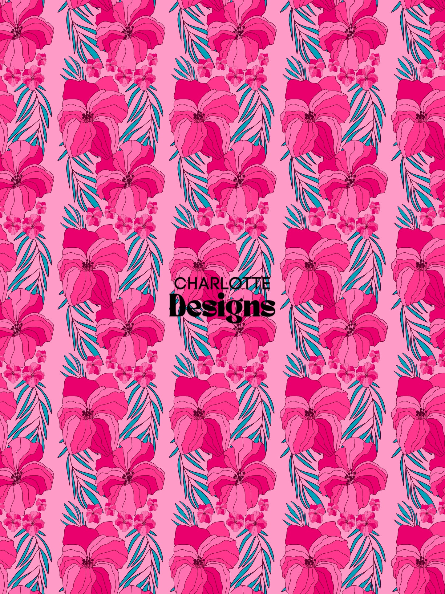 Pink Florada™ — Exclusive Brazil x Rio Pattern Licence