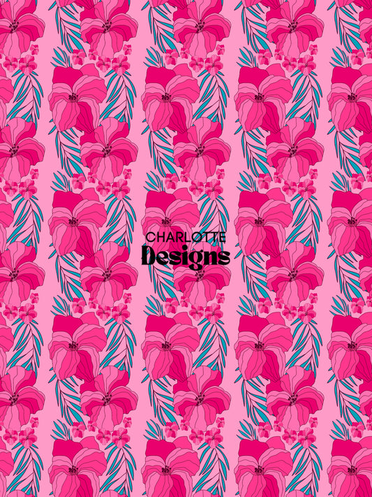 Pink Florada™ — Exclusive Brazil x Rio Pattern Licence