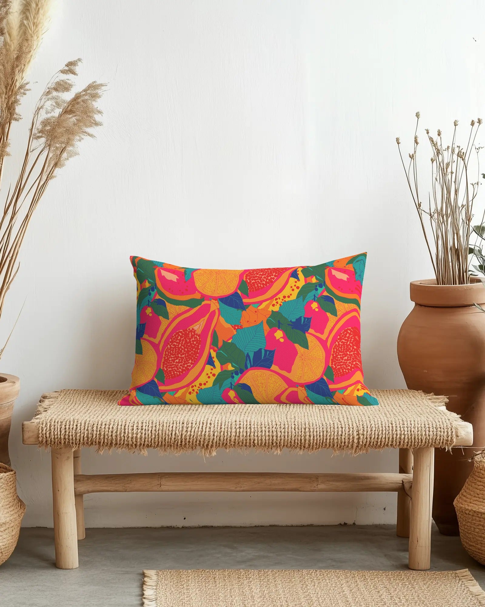 Pomelo™ Bowl Print by Charlotte Design | Vibrant Tropical Art