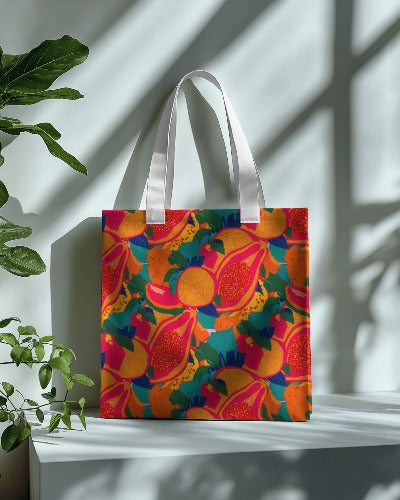 Pomelo™ Bowl Print by Charlotte Design | Vibrant Tropical Art