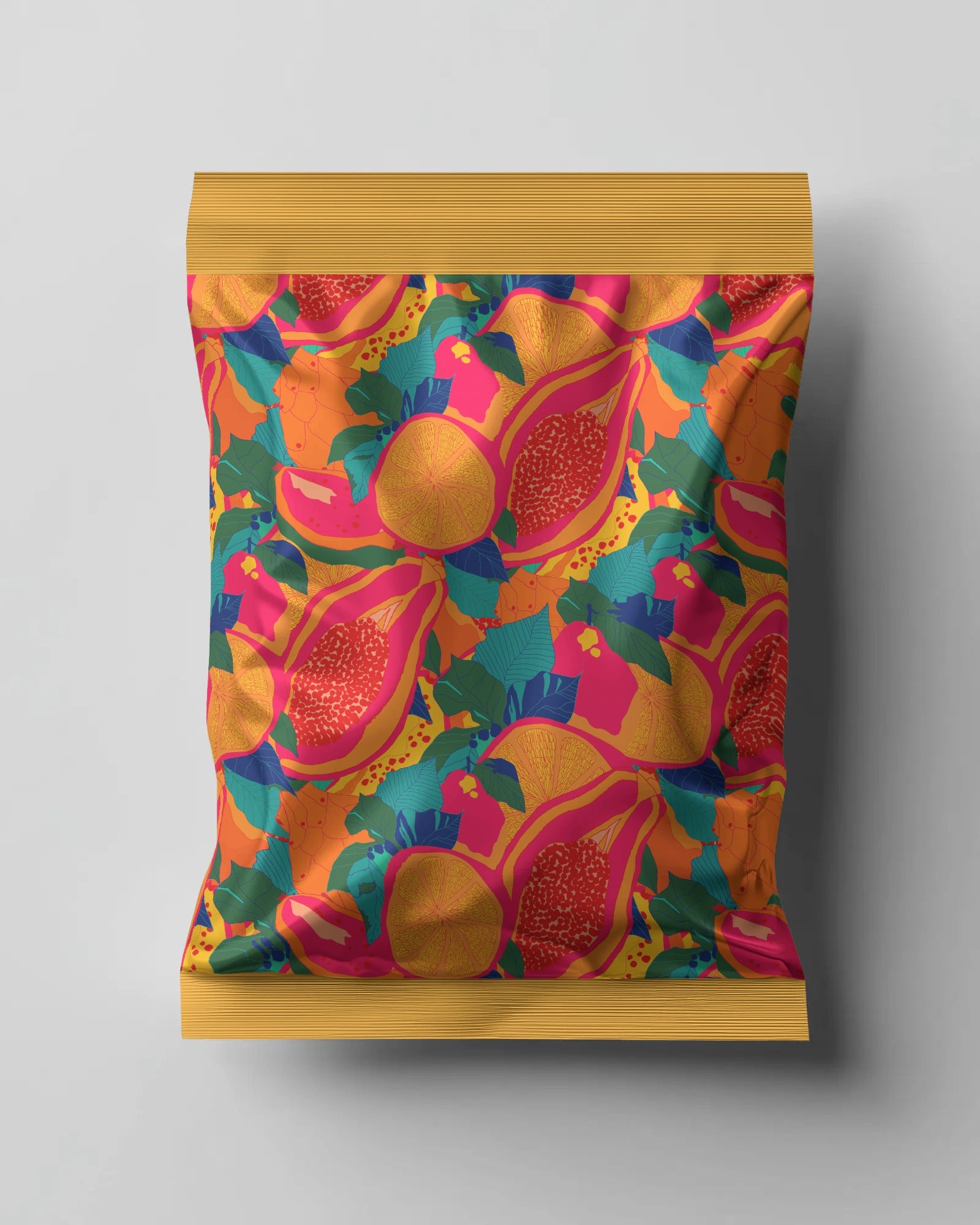 Pomelo™ Bowl Print by Charlotte Design | Vibrant Tropical Art