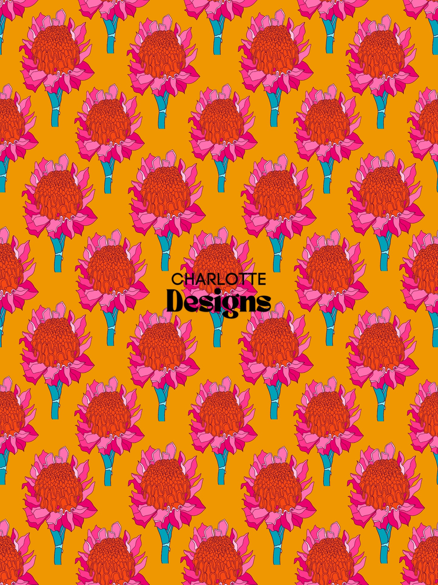 Rio Ginger™ — Exclusive Brazil x Rio Pattern Licence