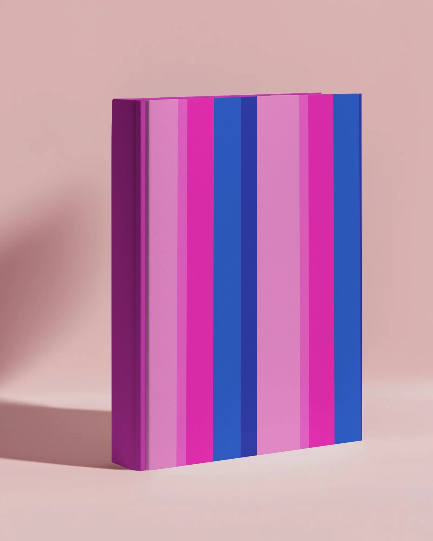 Stripe™ Hot Pink & Blue | Bold Pattern by Charlotte