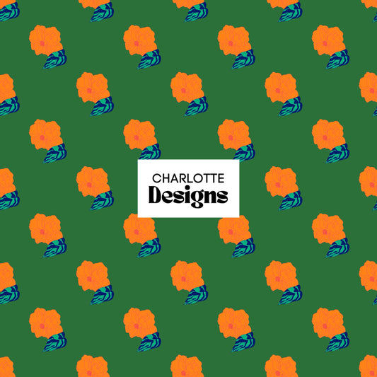 Tropical Floral™ Print by Charlotte Design – Bold & Uplifting