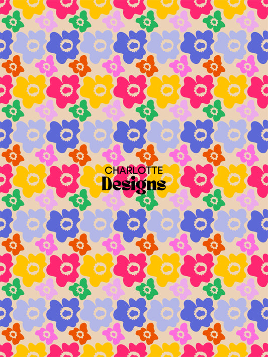 Yolk™ Vibrant Surface Pattern Design by Charlotte Design