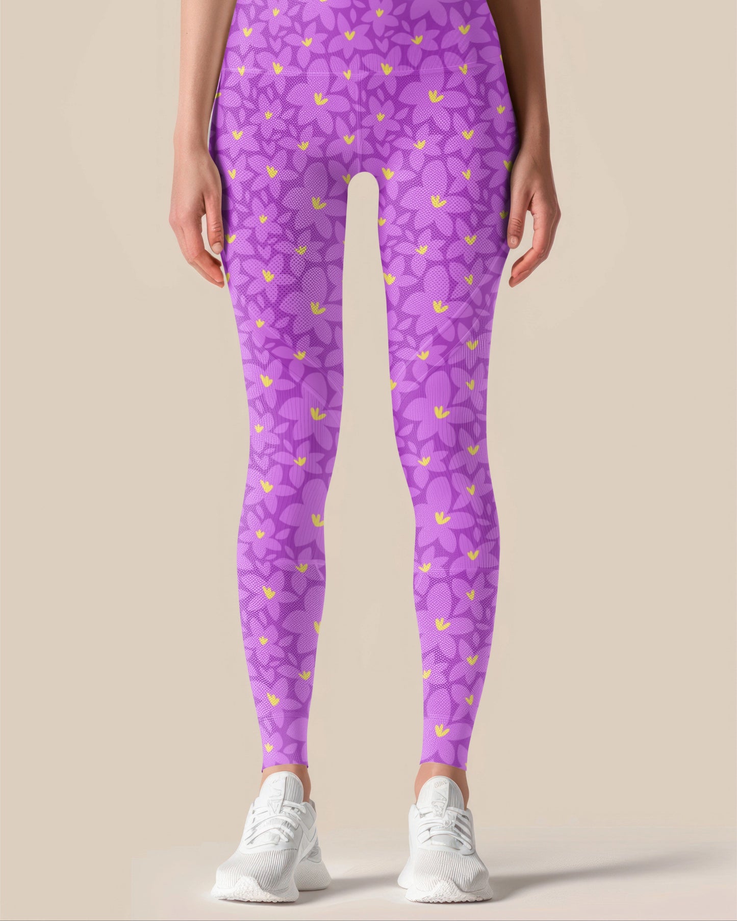 Sister Purple ™ Vibrant Hand-Drawn Pattern by Charlotte Design