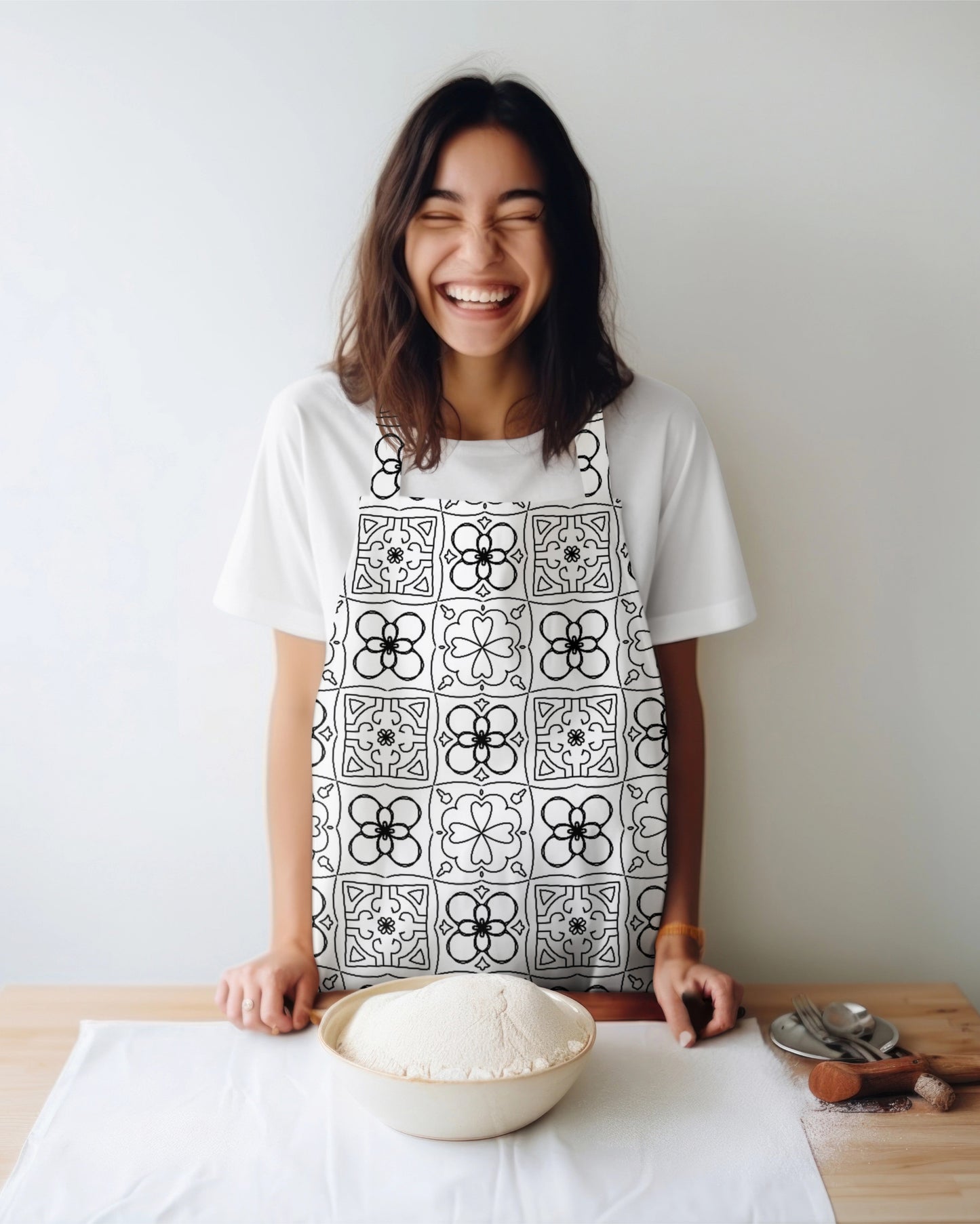 Reja™ High-Contrast Black and White Pattern by Charlotte Designs