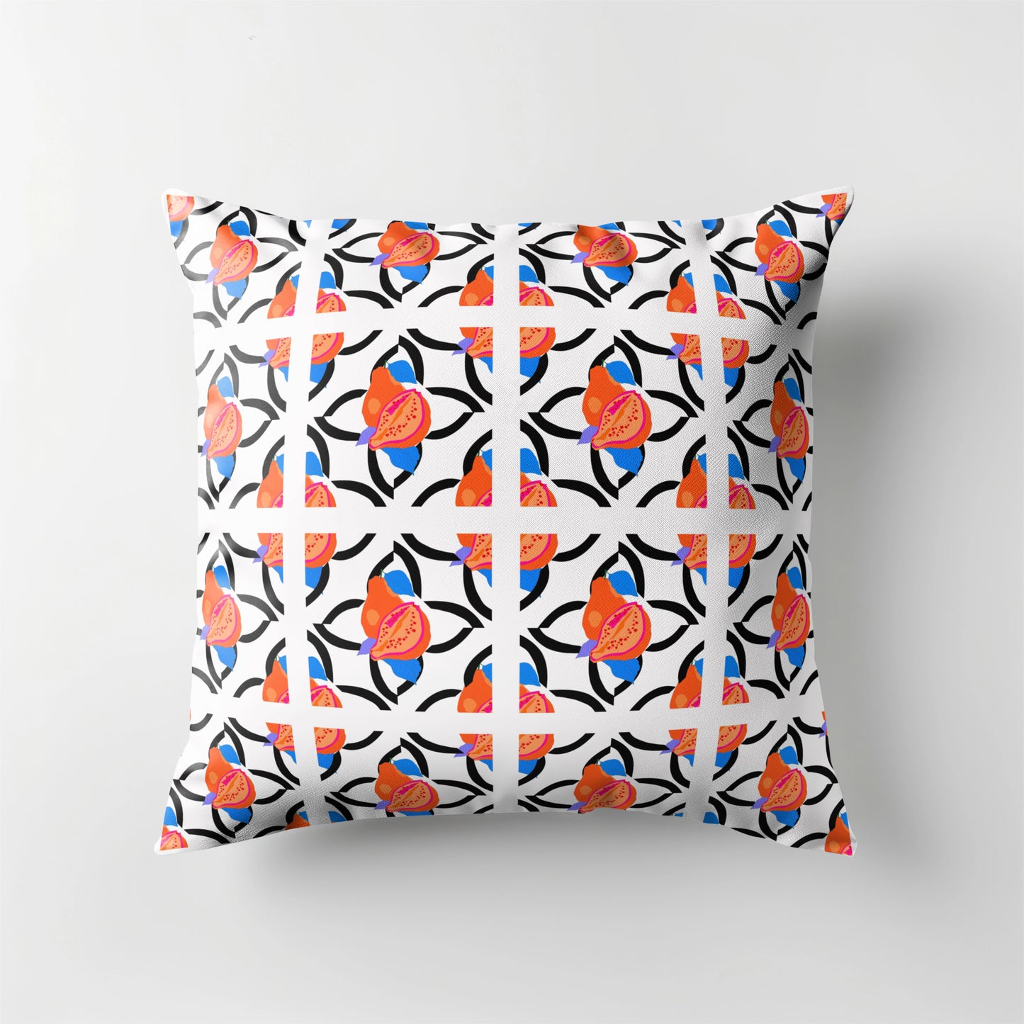 Talavera™ High-Contrast Black and White Pattern by Charlotte Designs